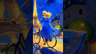 The Lady of Colors Rides Through Paris, Rome & Amsterdam 🎨🚴‍♀️✨