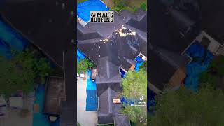 Mac’s Roofing and Construction Replacing a Massive Roof In Magnolia, TX.