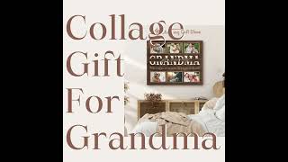 Grandma Photo Collage Canvas | Gift Ideas From Stunning Gift Store