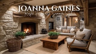 Rustic Farmhouse Summer Style   Joanna Gaines Vintage Charm for Breezy Interiors