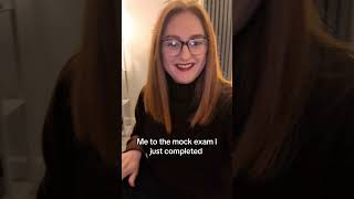 Feeling confident after going through the mock exam and debrief videos ✨