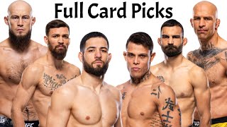 UFCファイトナイト・イマヴォフ対ボラーリョのカード予想と分析！UFCパリ