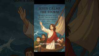 Bible Stories:Jesus Calms The Storm #bibleverse #timelesstruths #Godsword