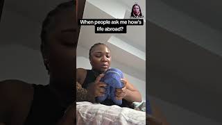 When people ask me how life is abroad! #abroadlife #canadalife #funnyvideos #reels #fypp