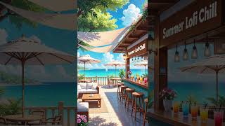 Calm Ocean + Lofi Beats 🎧 Perfect Chill Moment