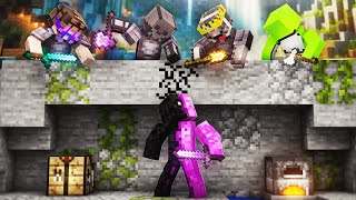 Minecraft Speedrunner VS 4 PRO Minecrafters