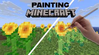 How I'm HAND-PAINTING *Every* Block in Minecraft!
