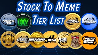 Crypto stock to meme coin tier list FOR THE BULLRUN (2025)