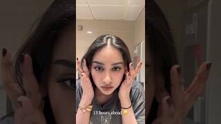 Airport GRWM 🤍🦢 #grwm #makeup #simplegrwm