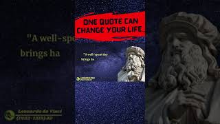 A well spent day.......😀Best Leonardo Da Vinci Quotes #4shorts5,Motivation, Inspiration, wisequotes😉