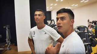 RONALDO CROSSBAR CHALLENGE  w/ Dybala, Cuadrado