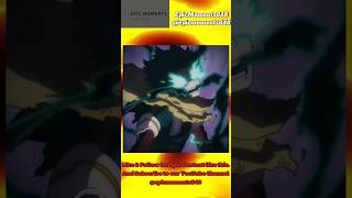 the rage of One For All | #izukumidoriya #myheroacademia #anime #epicanimemoments #animeedit