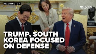 Trump dedicated to helping South Korea with North Korea and trading