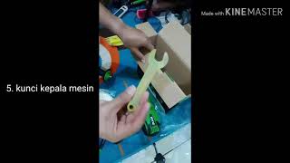 Unboxing mesin poles TEKIRO RYU type RGP 125 E