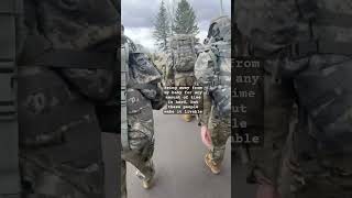 Eight miles walk with 40 lbs weight 😩 #armyofficers #armylife