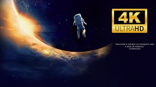 Solitude Ambient - One Inspirational Quote Per Minute For 2 Hours  / Interstellar Soundtrack Ambient