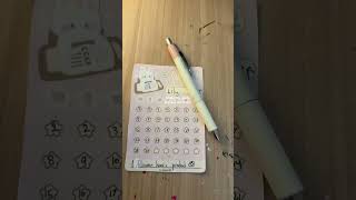 Make my back to school study tracker with me! #study #backtoschool #tracker #school #studymotivation