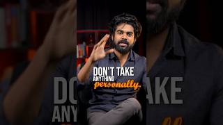 Don’t take it PERSONALLY💯 #mindset #tamilmotivation #trending #shorts #motivation #tamil