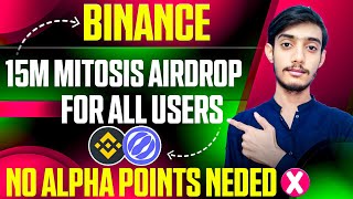 🥳 Binance web3 Mitosis Booster Campaign Season 1 || Binance Web3 New Airdrop || Binance New Airdrop 