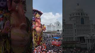 Khairatabad Ganesh Nimajjanam at Tankbund #khairatabadganeshimmersion #tankbunddurgamatanimajjanam
