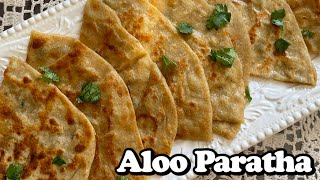 Your basic no-nonsense Aloo Paratha / Straightforward recipe / Stuffed potato paratha / Alu Paratha