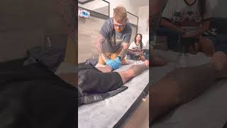 legs feeling heavy gotta get them right 💪..#legs #bodywork #legmassage #lowerbodyworkout