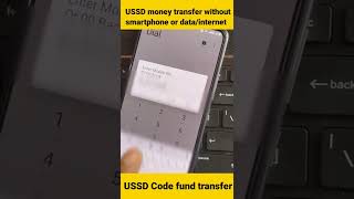 USSD Money transfer without smartphone or data/internet | USSD code fund transfer