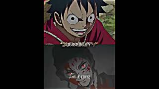 Luffy Vs Muzan//Collab with @CAVEE-_- #shorts #fyp