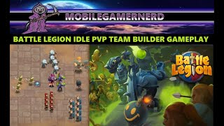 BATTLE LEGION PVP TEAM BUILDER Gamplay and Review