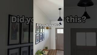 Crown Molding HACK 🤯 #diyprojects #roommakeover #homeimprovement