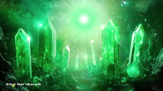 432Hz + 741Hz WHOLE BODY REGENERATION • ARCHANGEL RAPHAEL'S GREEN RAY