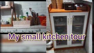 রান্নাঘর টা নতুন করে সাজালাম | Bangladeshi simple kitchen organisation 2024 /Small kitchen Tour
