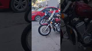 First time on a big bike