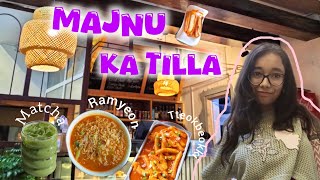 Majnu ka tilla diaries 🌸| café hopping, korean food, girl's outing, romanticising life