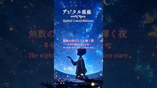 《디지털 별자리 | Digital Constellations | デジタル星座》(Animation ver.) #shorts #youtubeshorts