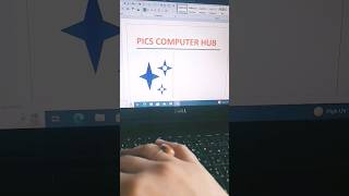 Symbols ✨️ from keyboard #stars #viral #shorts #youtube #msword #picscomputerhub #computershorts