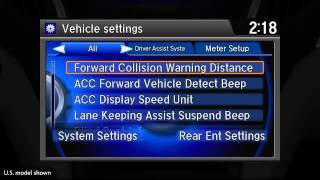 AcuraWatch: Forward Collision Warning (FCW) System