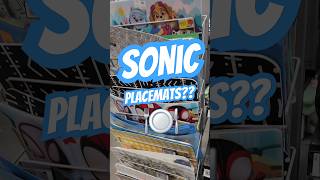 Sonic placemats for all my fine dining...of Chili Dogs & Onion Rings!