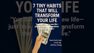 https://amzn.in/d/f95uRwe#SelfImprovement #HabitsThatChangeLives #Motivation #7 tiny habits
