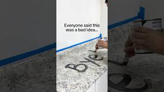 Can You REALLY Paint Your Countertops?!
