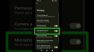 kisi bhi phone me microphone  access  ko on kese kare #android #smartphone #new #tech