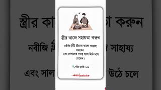 💖 স্ত্রীর কাজে সাহায্য করুন — নবী ﷺ করতেন, আমরাও করবো ইনশাআল্লাহ 🤲 | ইসলামের দীপ্ত বাণী