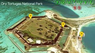 Drone shot National park