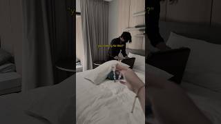 looks like he really loves that bracelet... 🙂 #couplegoals #prank