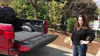 Ford F-150 tailgate step demo