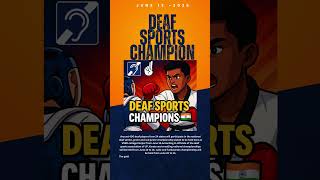 "Deaf Sports Champions" 🇮🇳