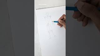 Secret of figure drawing #drawing #art #anime #animeboy
