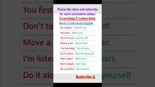 Basic vs advanced English🔥📕👍 #shorts #spokenenglish #learnenglish #englishgrammar #activerahul