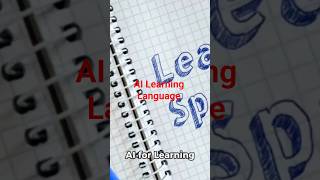 Learn a Language with AI in 5 Minutes a Day 🌍✨   #AI #LanguageLearning  #StudyTips #SmartTech