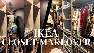IKEA Closet Makeover on a Budget | From Demo to Dream Closet Transformation + Final Reveal